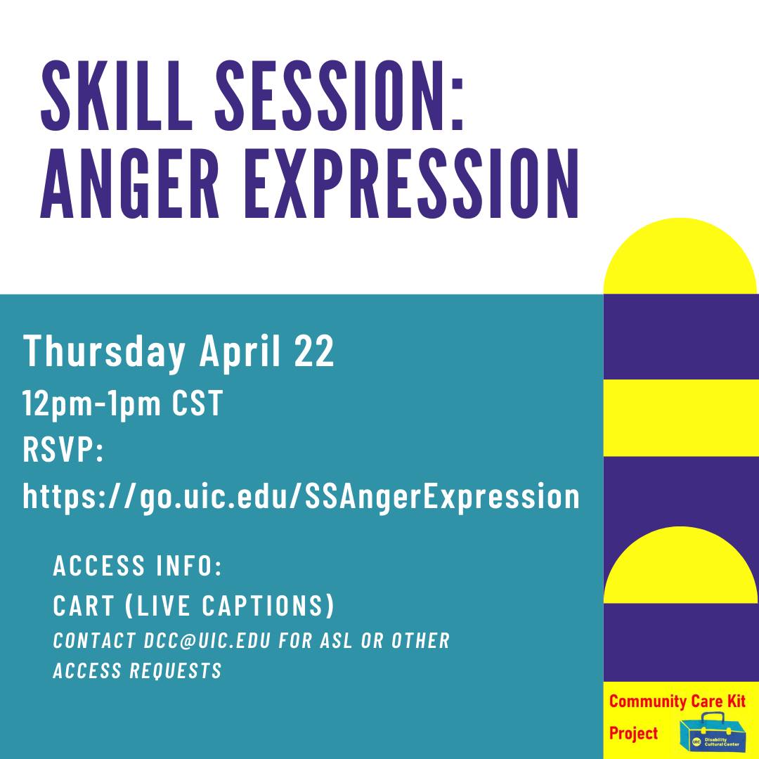 Anger Expression Squae Flyer