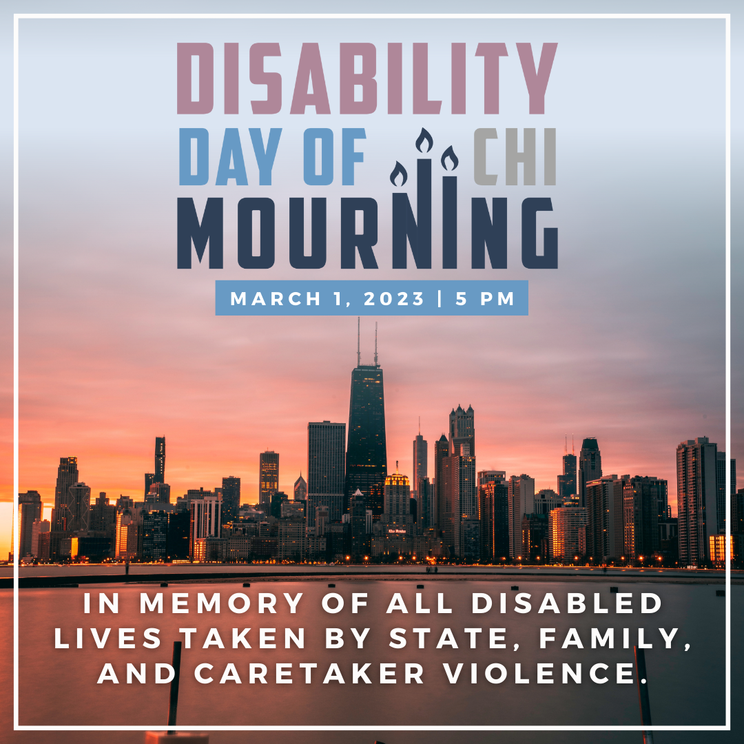 Disability Day of Mourning Disability Cultural Center University of