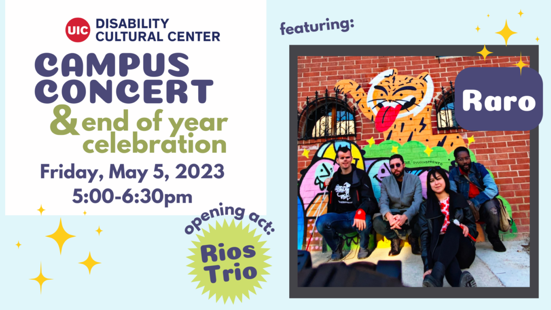 Flyer of Campus Concert & end of year celebration