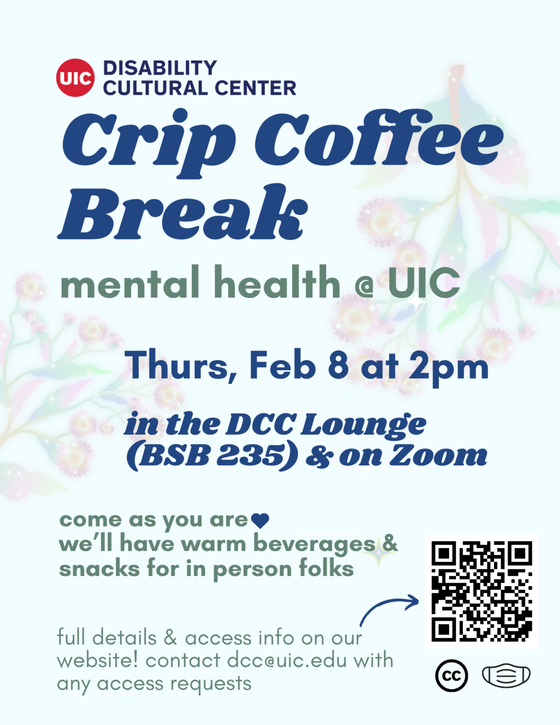 Crip Coffee Break Flyer